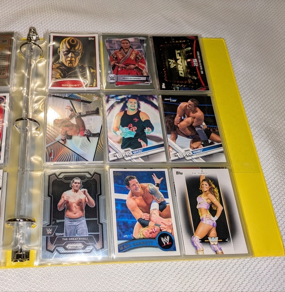 WWE Wrestling Legends Trading Cards Binder Collection 🏆 100 WWE Cards Lot - Picture 6 of 11
